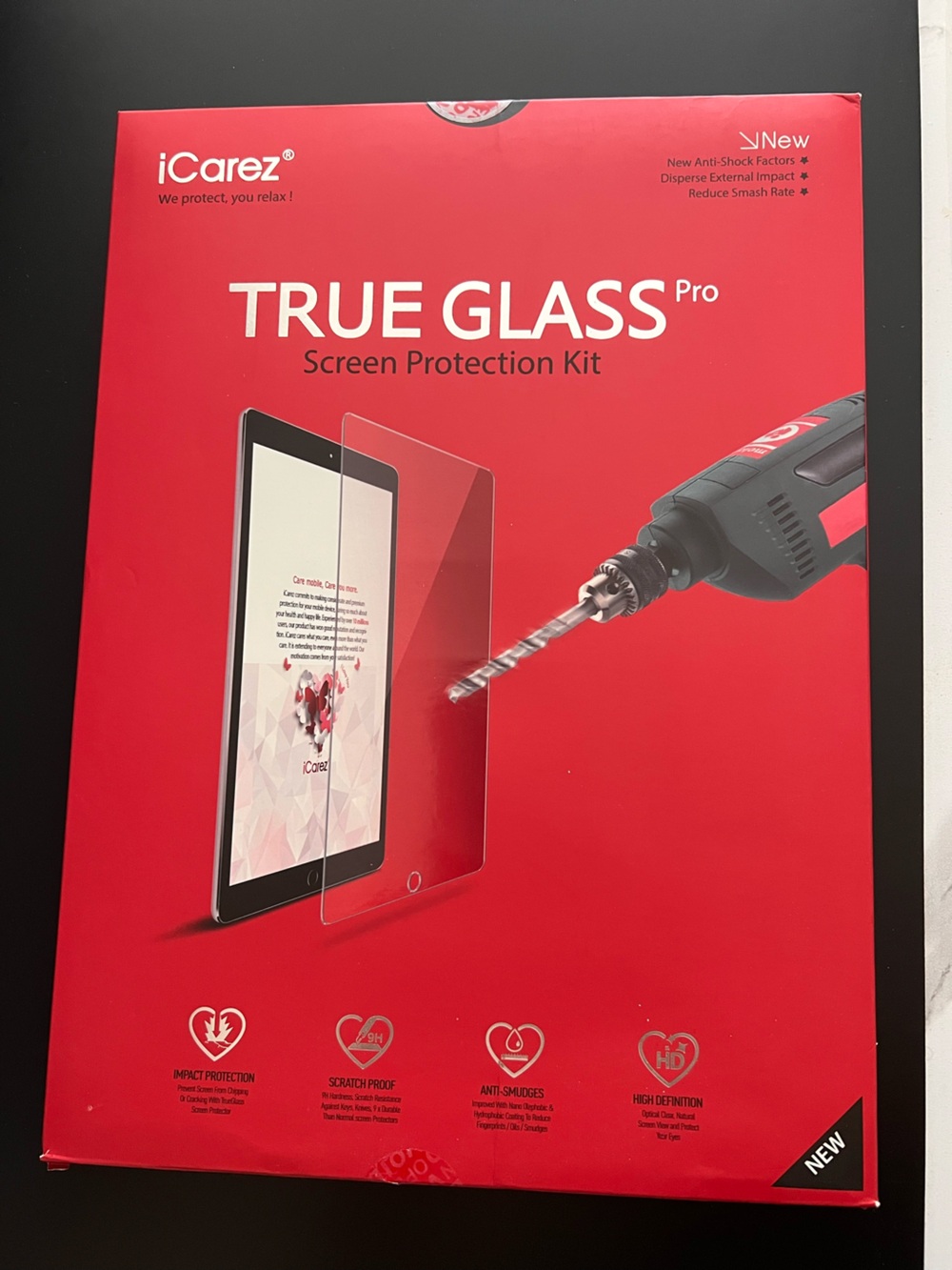 True Glass Screen Protector for iPad Pro